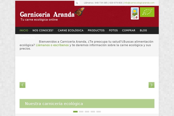 Natural theme site design template sample