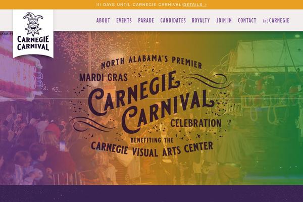 carnegiecarnival.org site used Carnegiecarnival-child