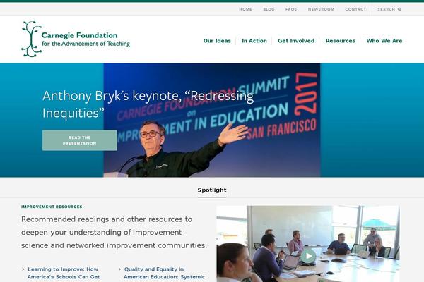 carnegie theme websites examples