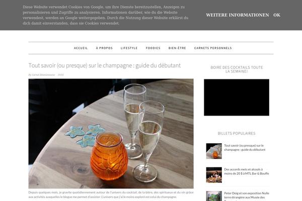 Lynette theme site design template sample