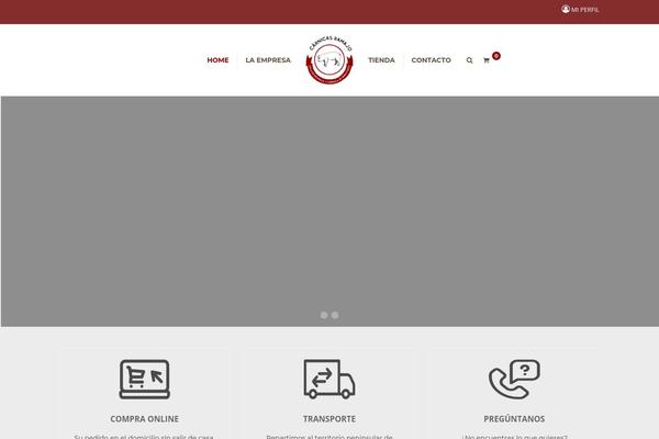 Bakery-child theme site design template sample