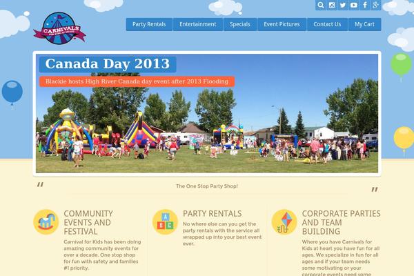 Happy Kids theme site design template sample