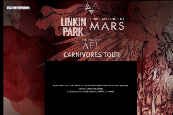 carnivorestour.com site used Brmc2013