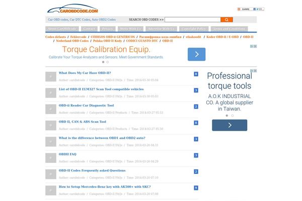 carobdcode.com site used Thesimplest