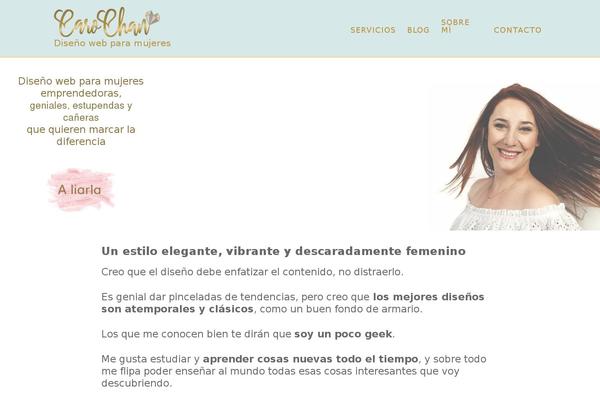 Adelle theme site design template sample