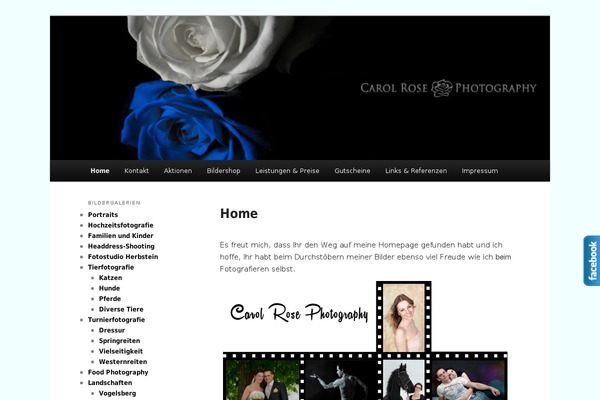 Site using CaliCoTek Floating Social Slider plugin