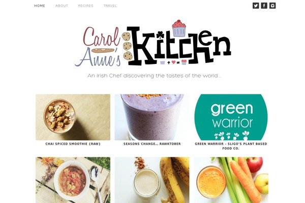 carolanneskitchen.com site used Portfoliothemeres
