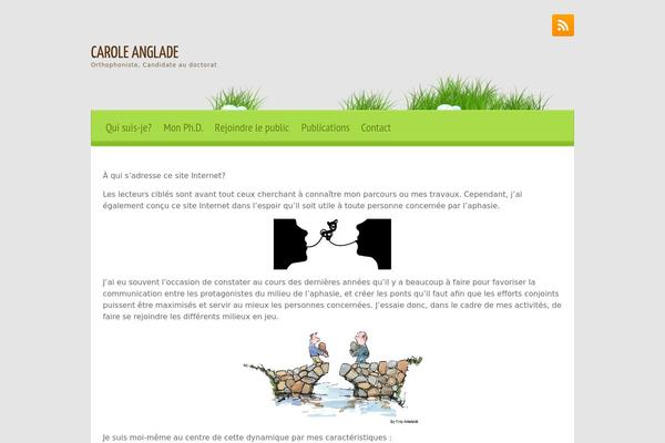 My-world-with-grass-and-dew theme site design template sample