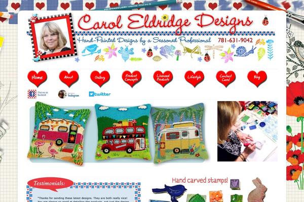 Twentytwelve-child theme site design template sample