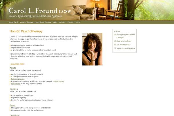 carolfreund.com site used Neutralis