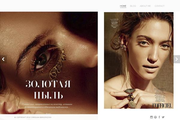 Cesar theme site design template sample