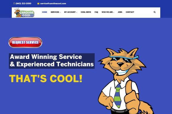 Zero theme site design template sample