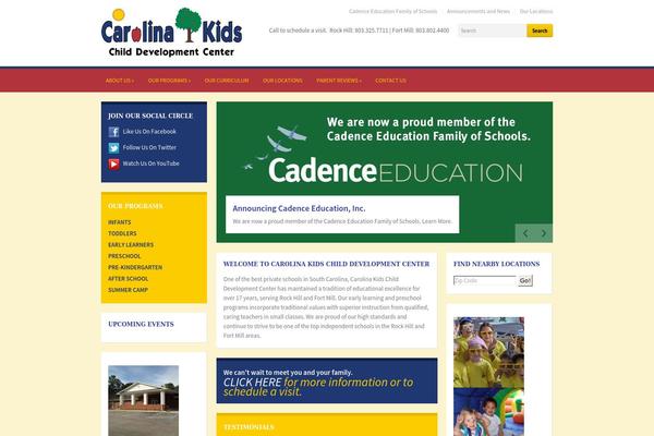 Academica Pro theme site design template sample