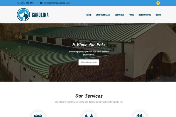 Site using Salon-booking plugin