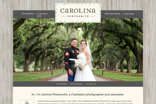 carolinaphotosmith.com site used ProPhoto 5