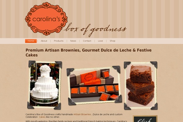 carolinasboxofgoodness.com site used Carolinascustomsite