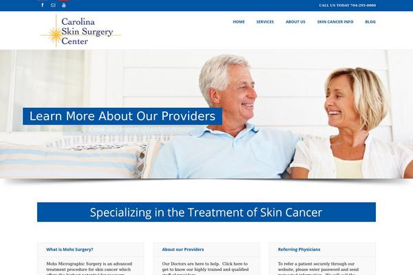 Mana theme site design template sample