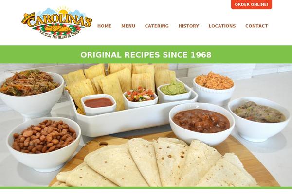 carolinasmexicanfood.com site used Pro-lunchbox