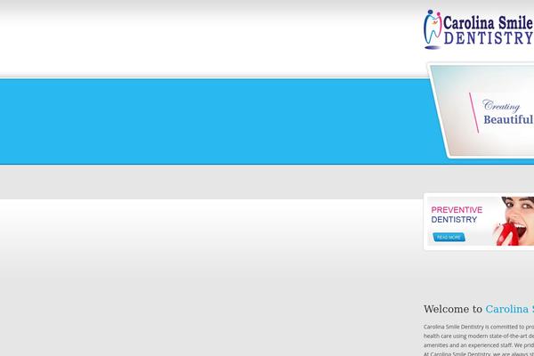 Carolina theme site design template sample
