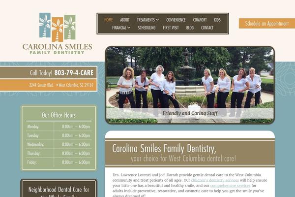carolinasmilesfamilydentistry.com site used Carolinasmiles