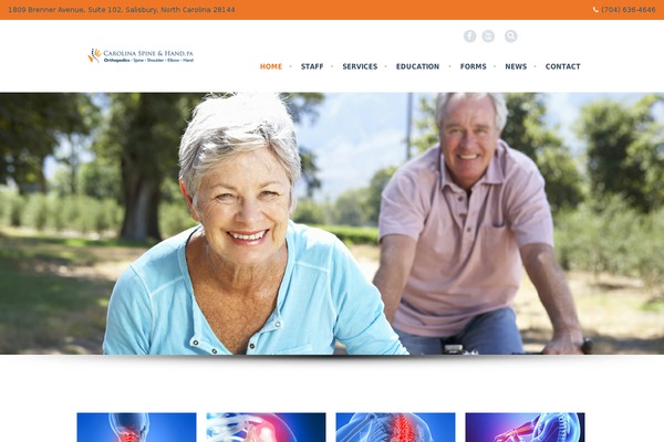 Rocco theme site design template sample
