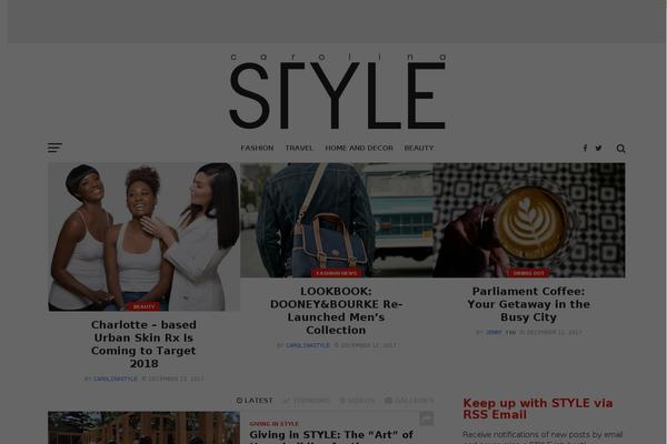 Click-mag theme site design template sample