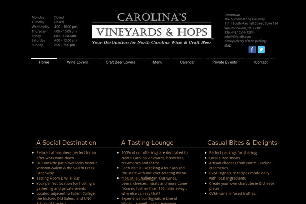 carolinasvineyardsandhops.com site used Rockwell_v1.6