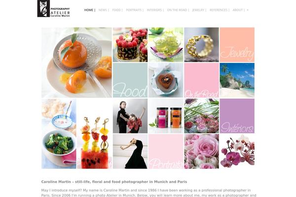 caroline-martin.com site used Cesar
