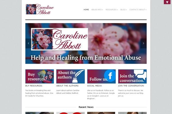 Adapt theme site design template sample