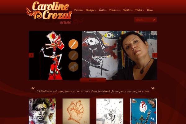carolinecrozat.com site used Carolinecrozat