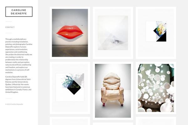 Fukasawa theme site design template sample