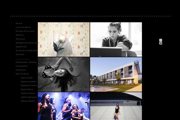 carolineferaud.com site used Minima