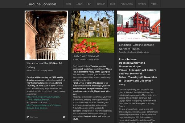 Visual theme site design template sample
