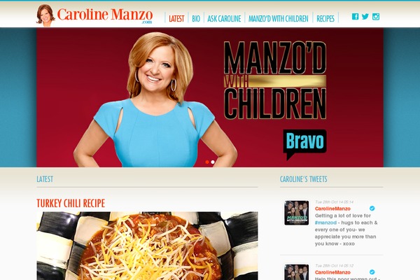 carolinemanzo.com site used Caroline