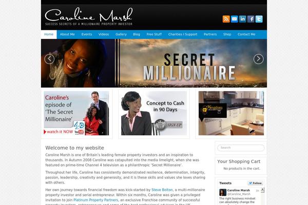 Response theme site design template sample