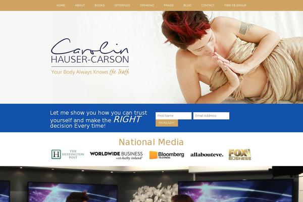 Divi theme site design template sample