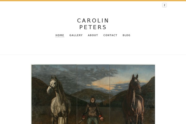 carolinpeters.com site used Caro
