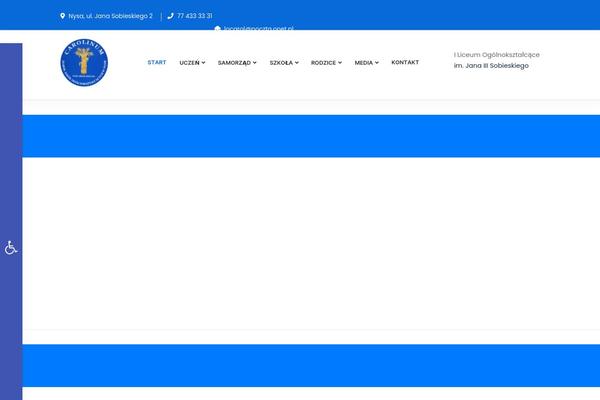 Site using Pojo Accessibility plugin