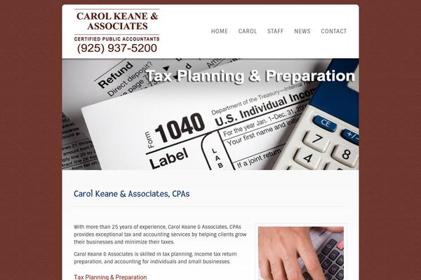 Dandelion theme site design template sample