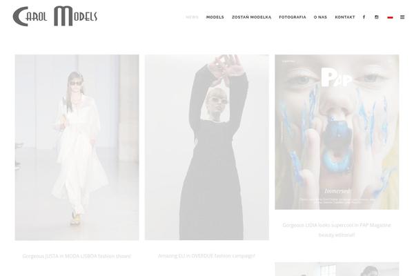 Stockholm theme site design template sample