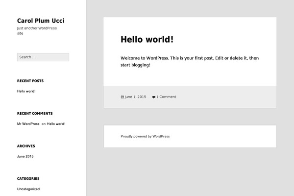 SiteOrigin Unwind theme site design template sample