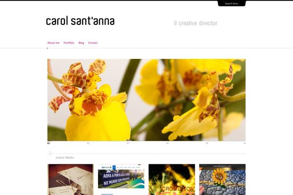 Folioway theme site design template sample