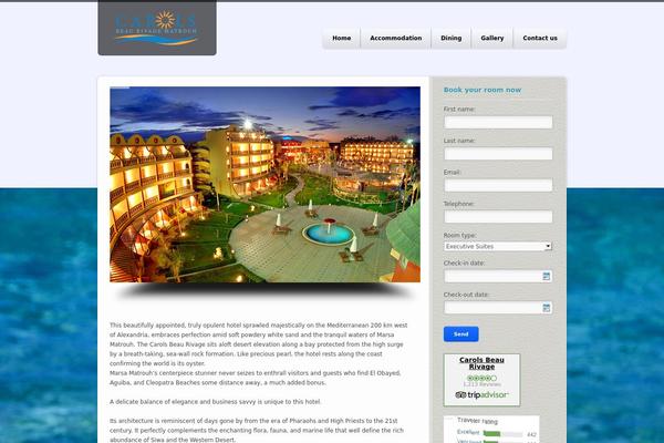 The Place theme site design template sample