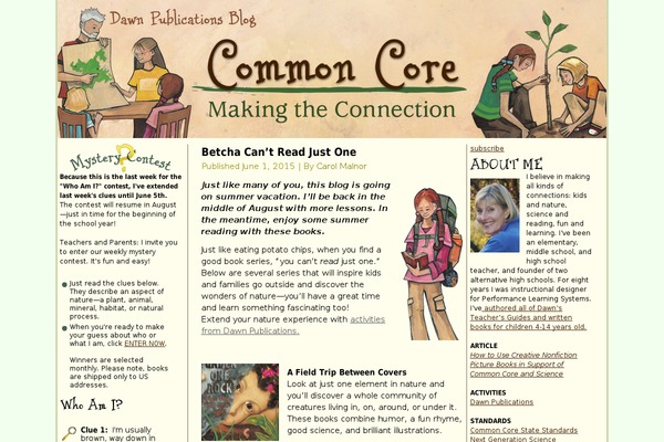 carolscommoncore.com site used Insideoutsidenature