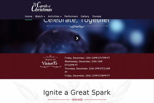 Fable theme site design template sample