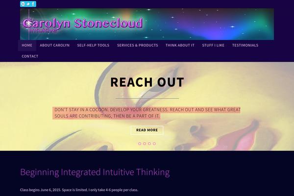 Nirvana theme site design template sample