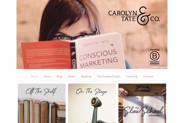 carolyntate.co site used Tate