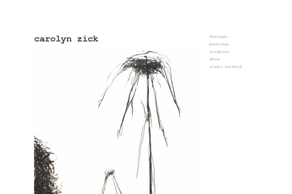 carolynzick.com site used Elucidate