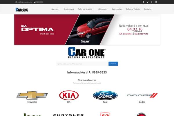 carone theme websites examples