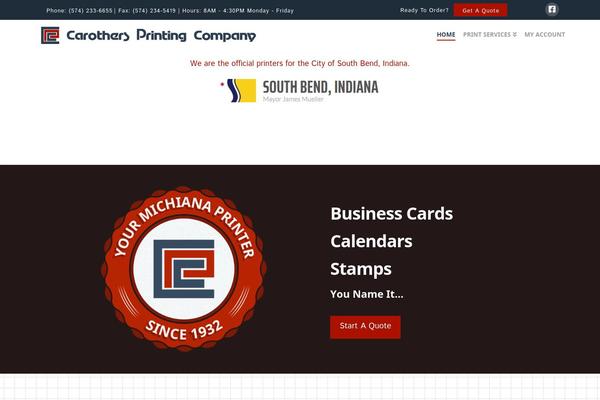 X Child theme site design template sample